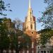 Park Street Church in Boston, Massachusetts city