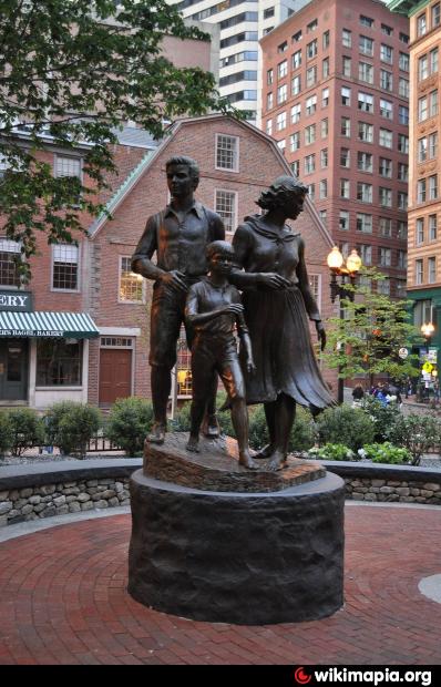 Boston Irish Famine Memorial - Boston, Massachusetts