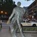 Mayor Kevin White Statue in Boston, Massachusetts city