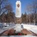 Memorial in honor of Russian Far East frontier guards in Khabarovsk city