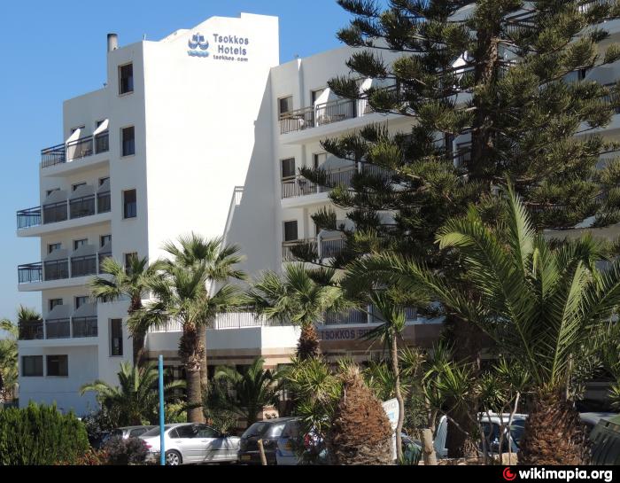 tsokkos beach hotel protaras 4*