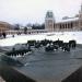 Бронзовый макет Баженовского Большого дворца в городе Москва