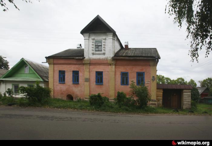 Старые виды город Осташково фото цветные