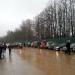 Служебная автостоянка музея в городе Кубинка