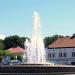 Fontanna in Wieluń city