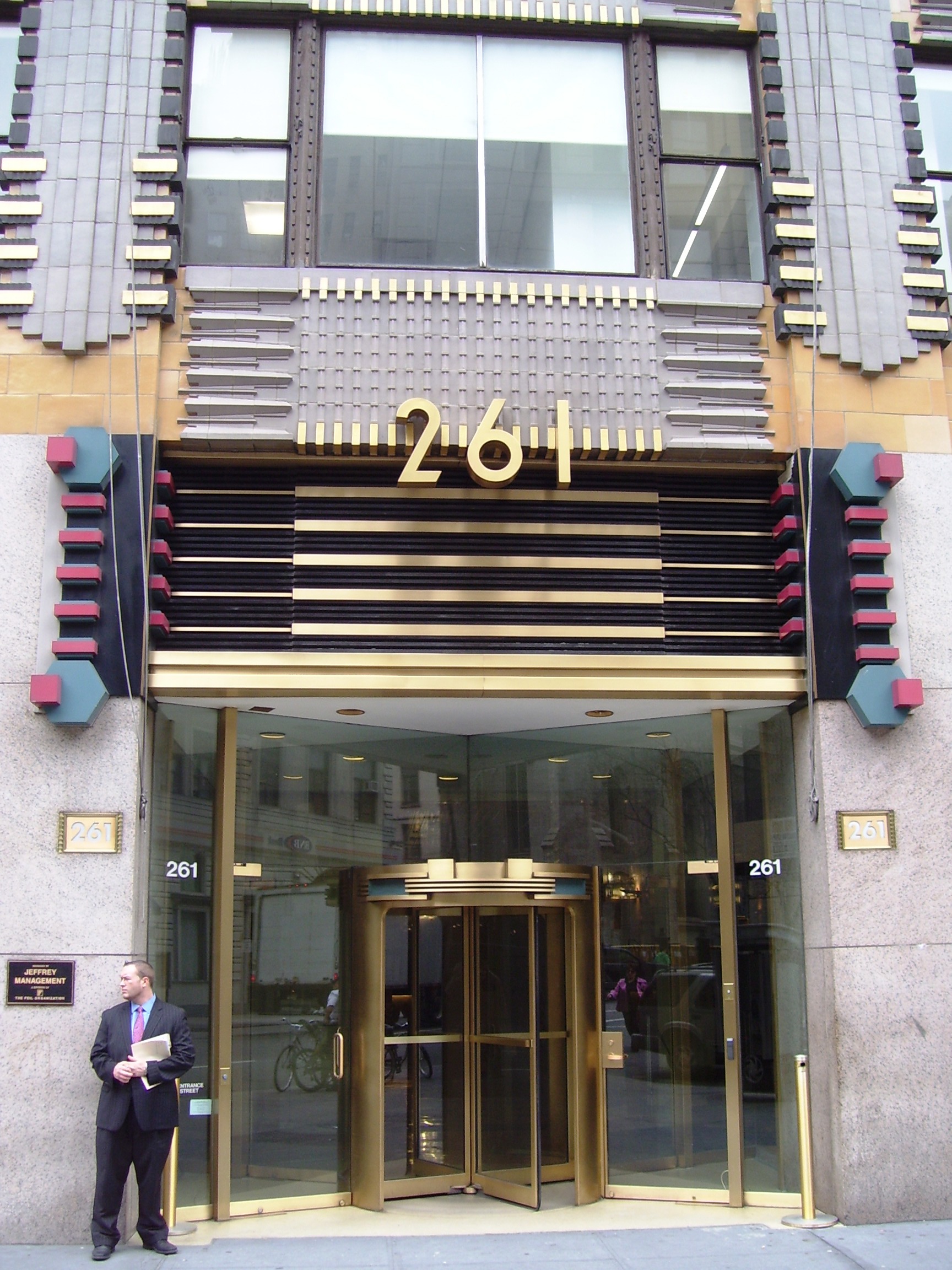 2 Photos, Art Deco Architecture, 5th Ave, NY Trust Building, Louis