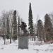 Monument to Dragoons in Lappeenranta city