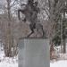 Monument to Dragoons in Lappeenranta city