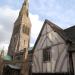 Leicester Cathedral in Leicester city