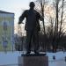 Monument to Vladimir Lenin in Dmitrov city