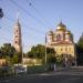 Территория Покровского собора в городе Саратов