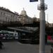 Western square in Budapest city