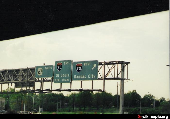 Interstate 70 Interchange 235 A, B & C - Bridgeton, Missouri