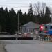 Пост дежурного по железнодорожному переезду в городе Ашукино