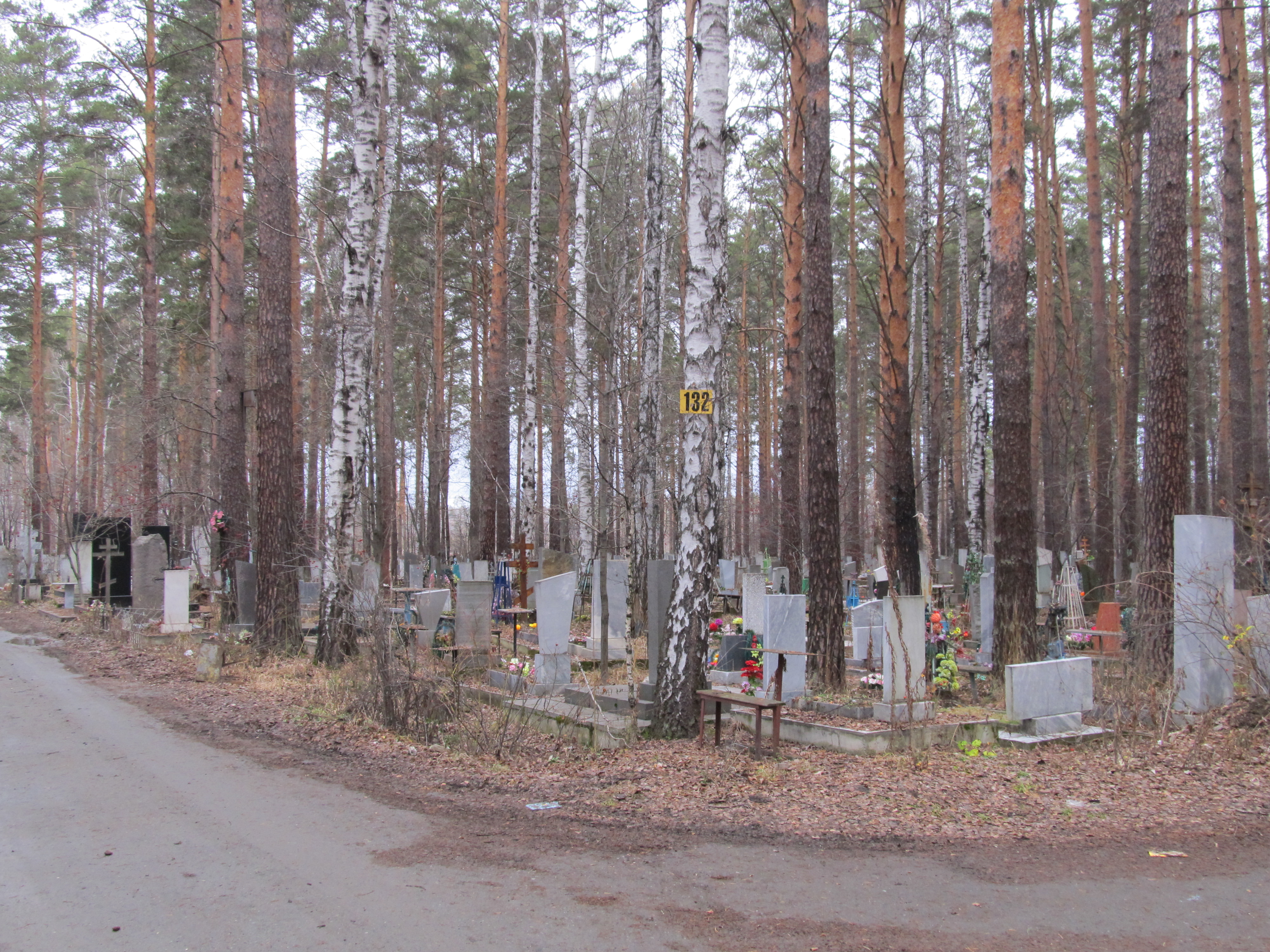 Карта сибирского кладбища в екатеринбурге