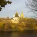 Западная башня Новоспасского монастыря в городе Москва