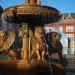 Town Hall Square Fountain in Leicester city