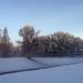 Пешеходный мост в городе Североуральск