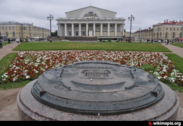 Биржевая площадь санкт петербург фото Биржевой сквер - Санкт-Петербург сквер/аллея/бульвар, строение 1926 года, строен