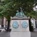 Monument for digterne Johan Herman Wessel og Johannes Ewald in Københavns Kommune city