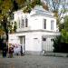Neoclassical entrance gate in Antwerp city