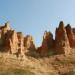 Sand pyramids in Foca