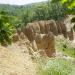 Sand pyramids in Foca