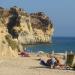 Praia dos tres irmaos in Alvor, Portimao, Portugal city