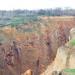 Зона обрушения шахты «Гвардейская» в городе Кривой Рог