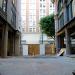 Uncovered PacMutual Courtyard from 1921 in Los Angeles, California city