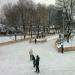 Каток с искусственным льдом в городе Москва