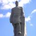 Памятник воину-строителю в городе Саратов