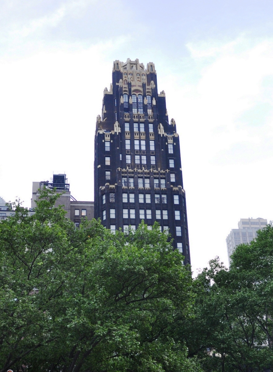 American radiator building New York