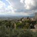 Views from the Piazza di Santa Chiara in Assisi,  Italy city