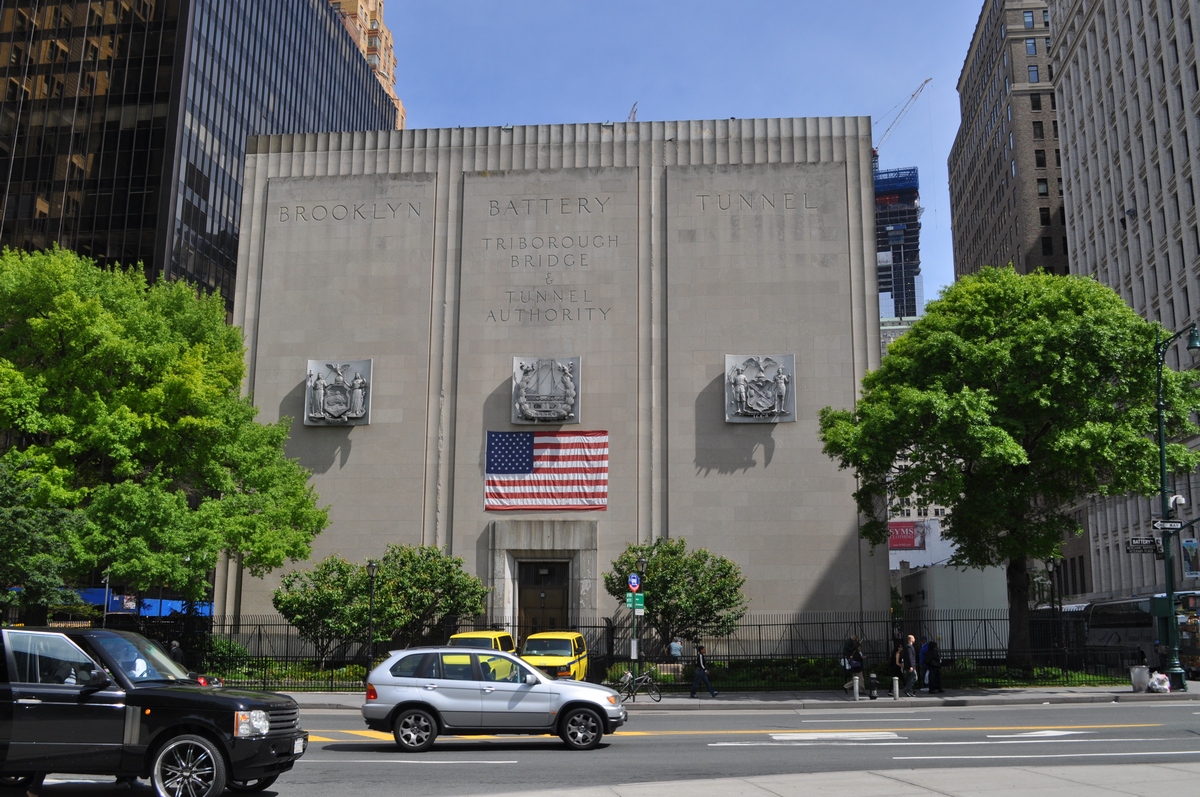 BrooklynBattery Tunnel Manhattan Vent New York City, New York