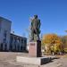 Демонтований пам'ятник В. І. Леніну в місті Нижні Сірогози