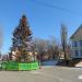Площадка для установки новогодней ёлки в городе Фокино