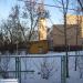 Кирпичная будка бывшего бетонного завода в городе Москва