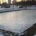 Прямоугольный пруд в городе Москва