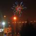 Новогодняя подсветка 2016 в городе Гомель