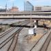 CSX HB TOWER Interlocking in Baltimore, Maryland city