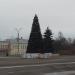 Место установки новогодней ёлки в городе Павловский Посад