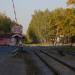 Регулируемый железнодорожный переезд в городе Лыткарино