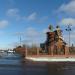 Территория православной церкви и гимназии в городе Новый Уренгой