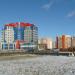 Территория гостинично-делового центра «Строитель» в городе Новый Уренгой
