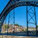 Ponte Luís I na Porto city
