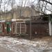 Сгоревший продуктовый магазин в городе Томилино