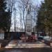 Военный мемориал и братская могила павших в Великой Отечественной войне в городе Правдинский