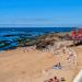 Praia dos Inglêses na Porto city