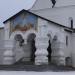 Крыльцо собора Спаса Преображения в городе Вологда